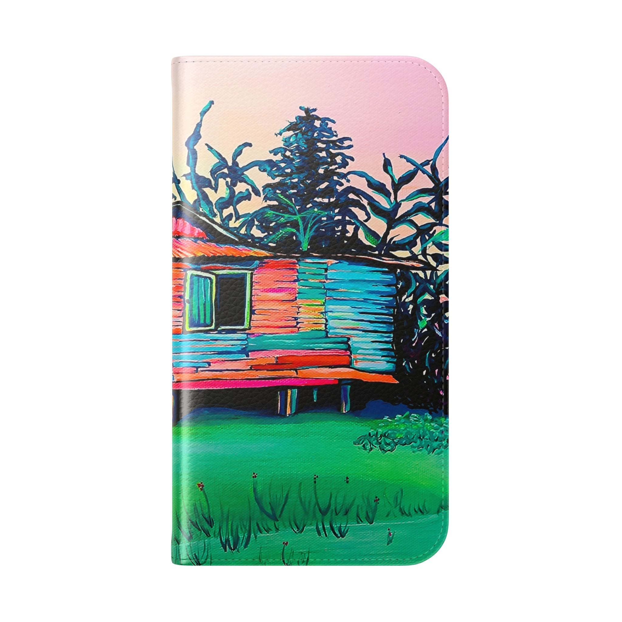 Luis Russell House Bocas Flip Phone Case – Wallet Cover with Card Slots