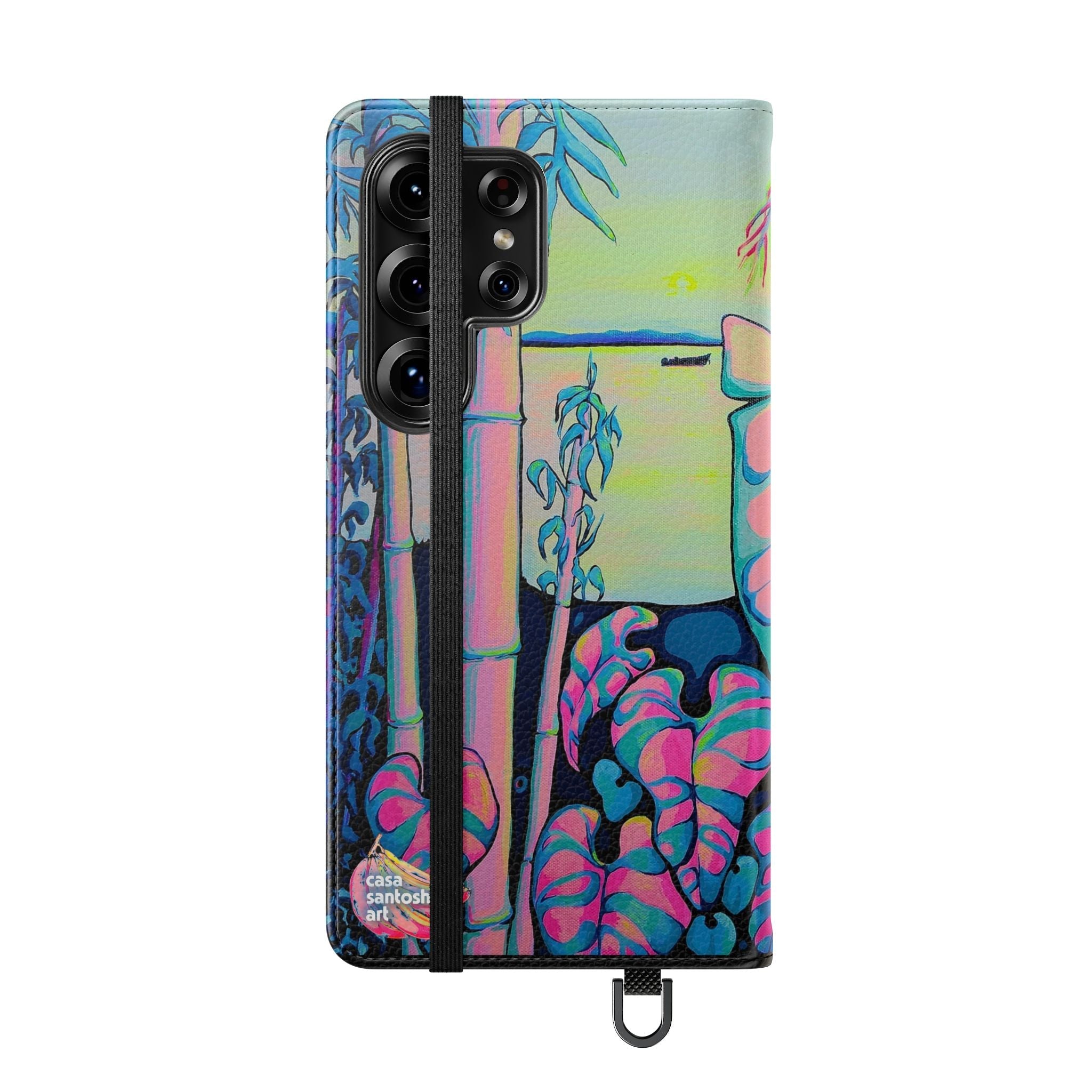 Serenity Bocas Flip Phone Case – Wallet Cover with Card Slots