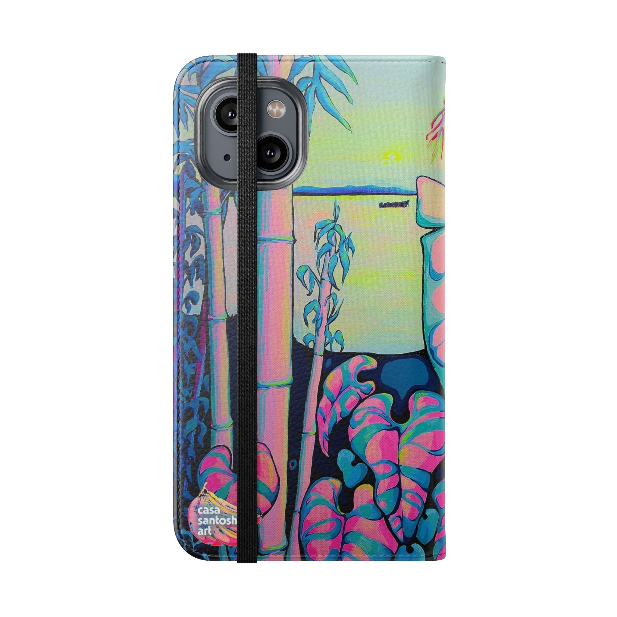 Serenity Bocas Flip Phone Case – Wallet Cover with Card Slots