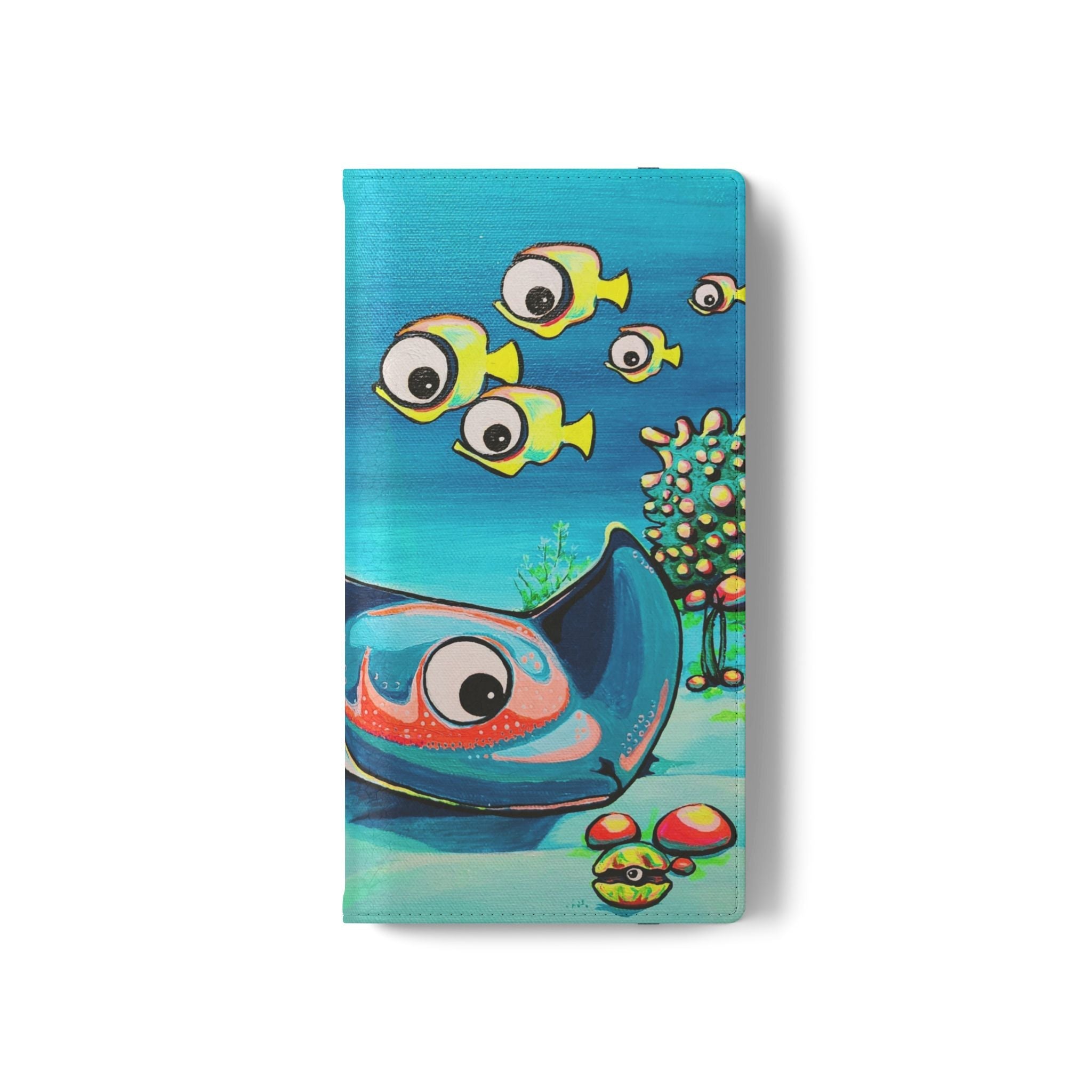 Cyclops Stingray Flip Phone Case – Wallet Cover with Card Slots