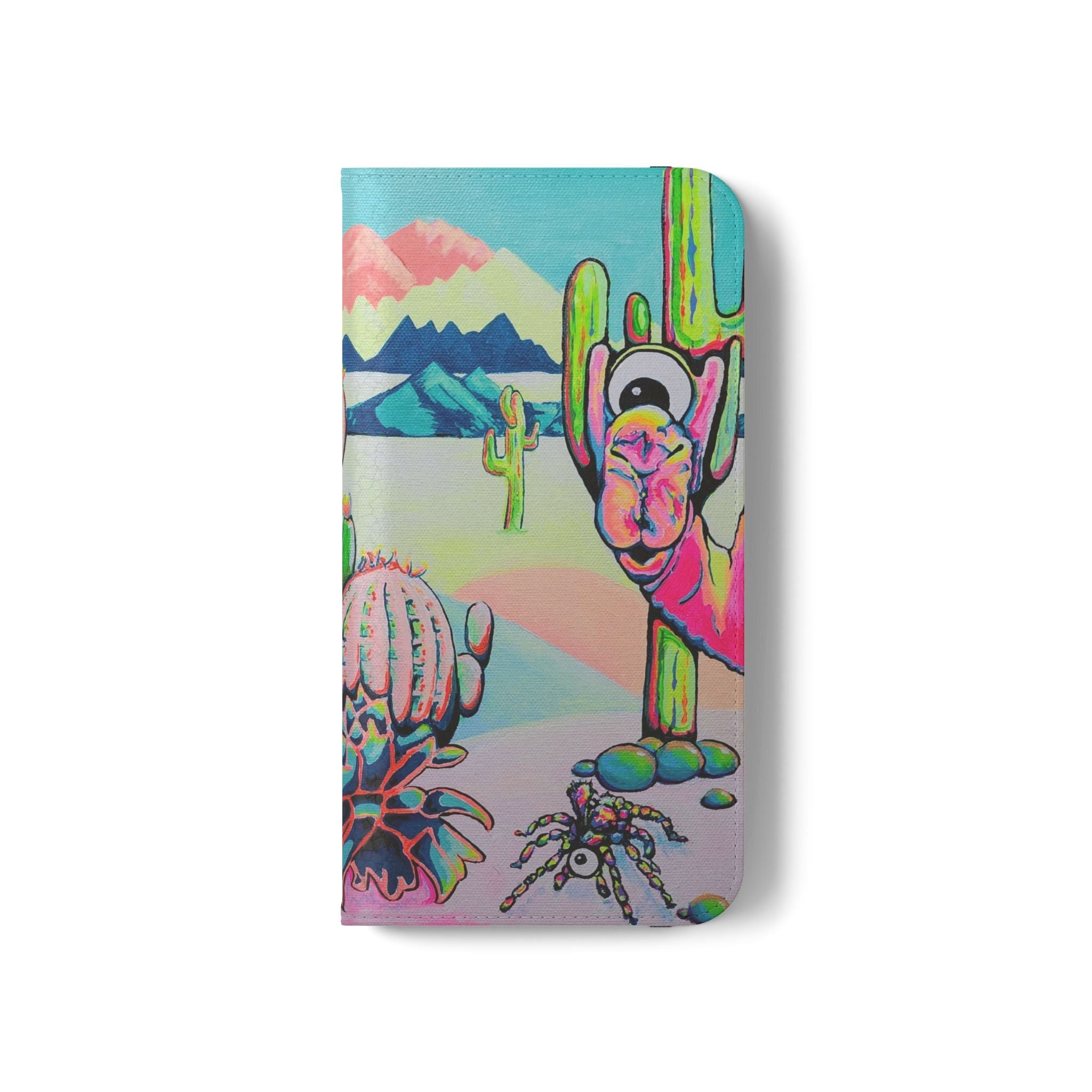 Cyclops Camel Flip Phone Case – Wallet Cover with Card Slots