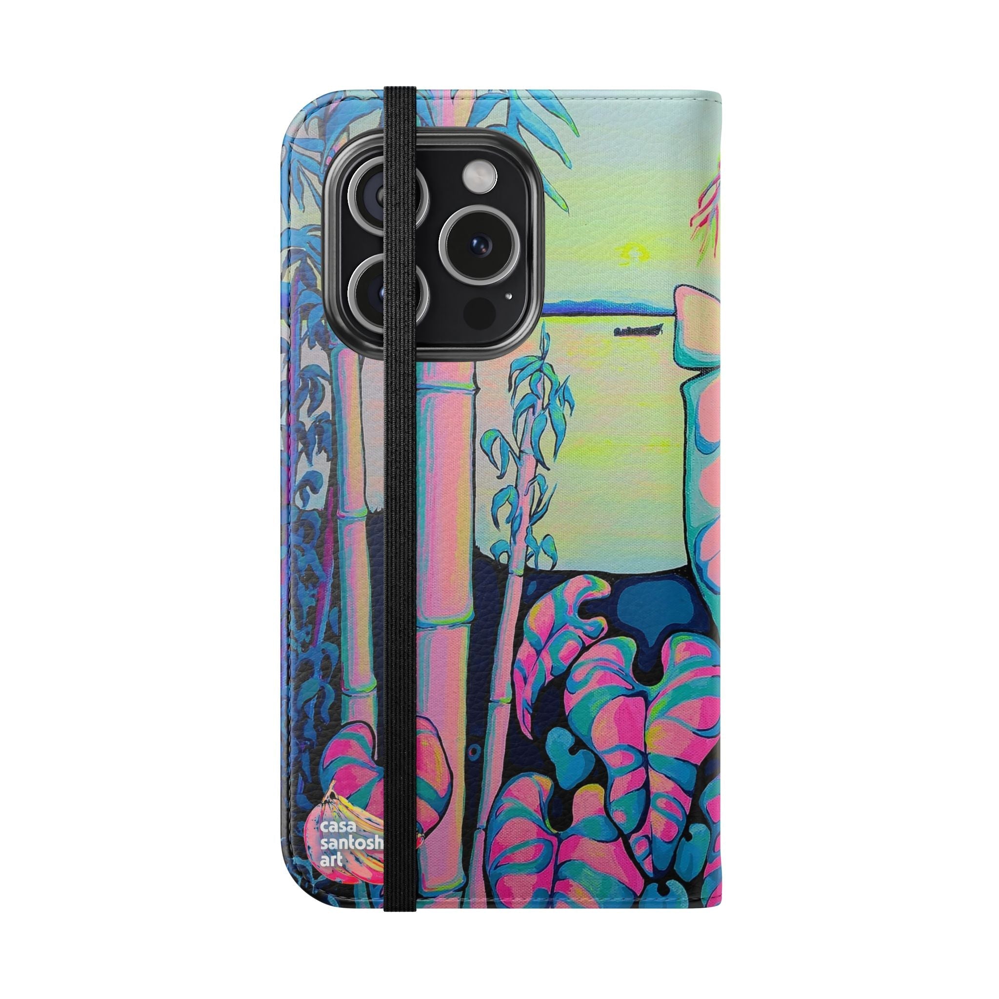 Serenity Bocas Flip Phone Case – Wallet Cover with Card Slots