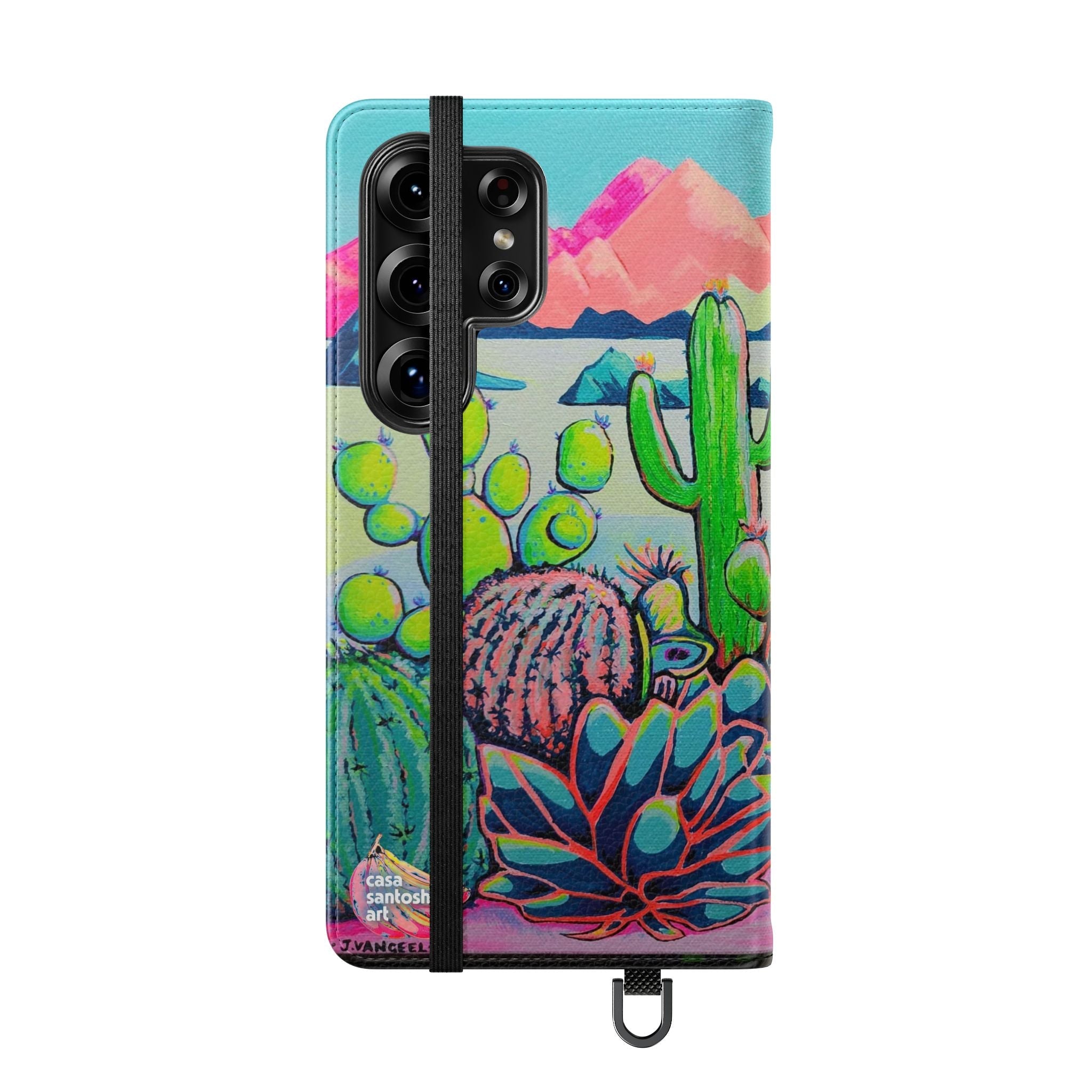 Cyclops Camel Flip Phone Case – Wallet Cover with Card Slots