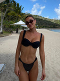 Ruched Bikini Swimsuit