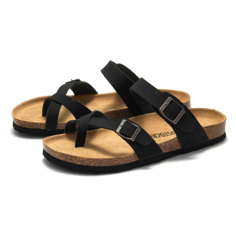 Natural Cork Footbed Sandals