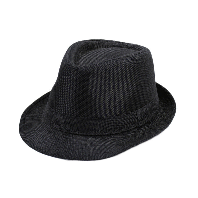 Summer Jazz Linen Straw Hat