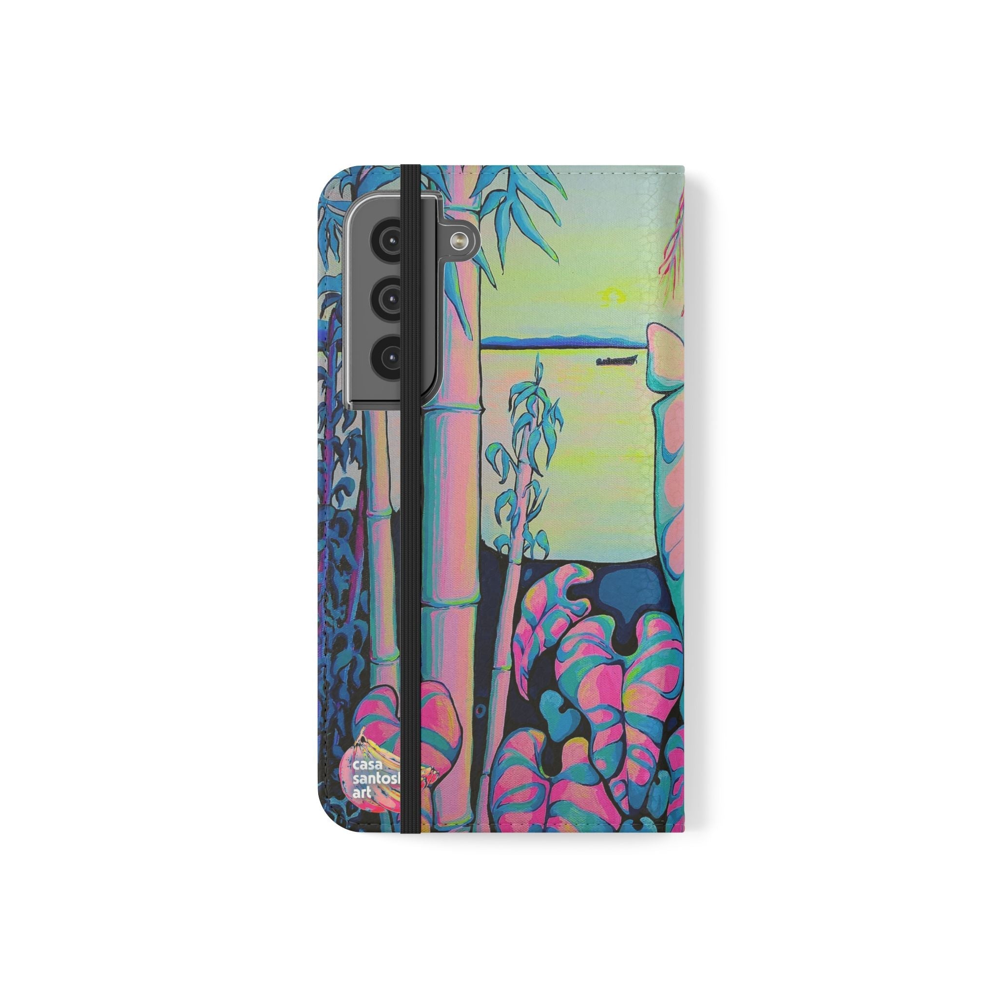 Serenity Bocas Flip Phone Case – Wallet Cover with Card Slots