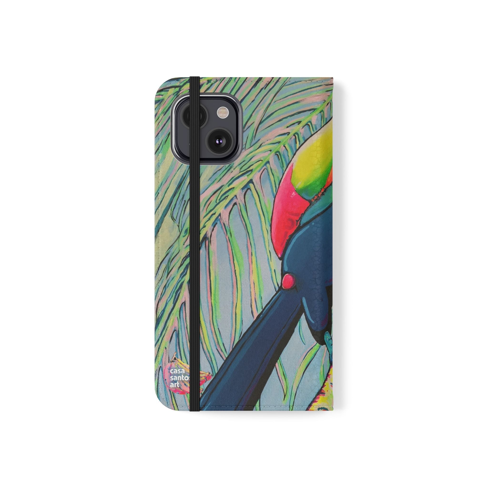 Cyclops Toucan Flip Phone Case – Wallet Cover with Card Slots