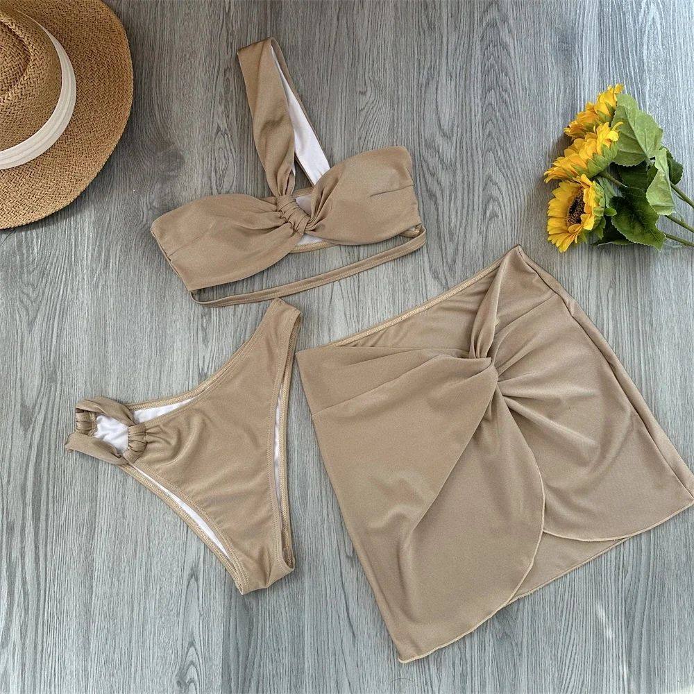 Cross Strap Bikini Set