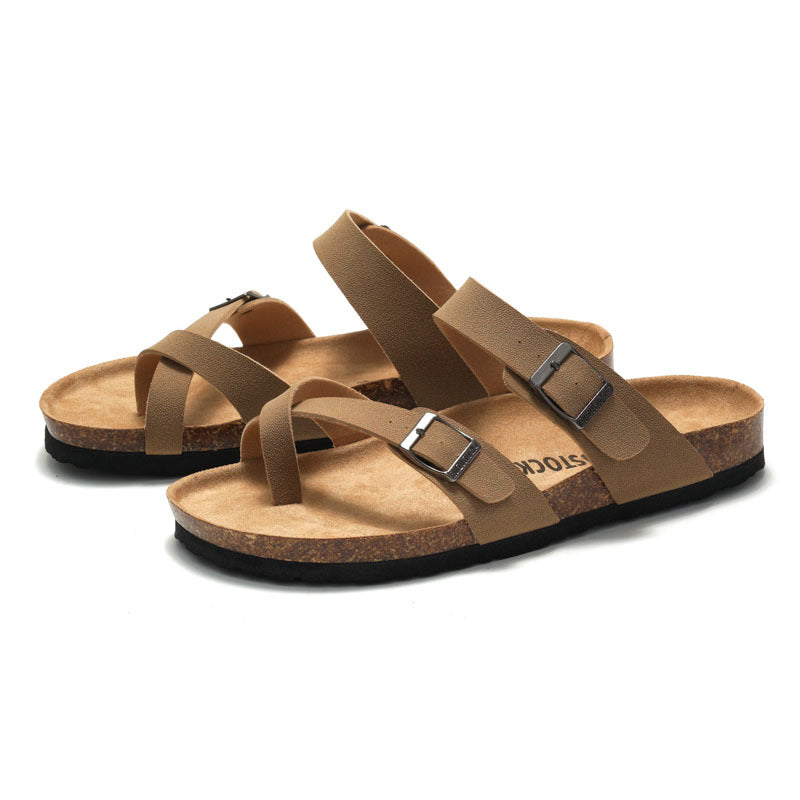 Natural Cork Footbed Sandals