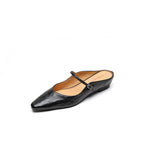 Slip-On Sandals with a Single Strap