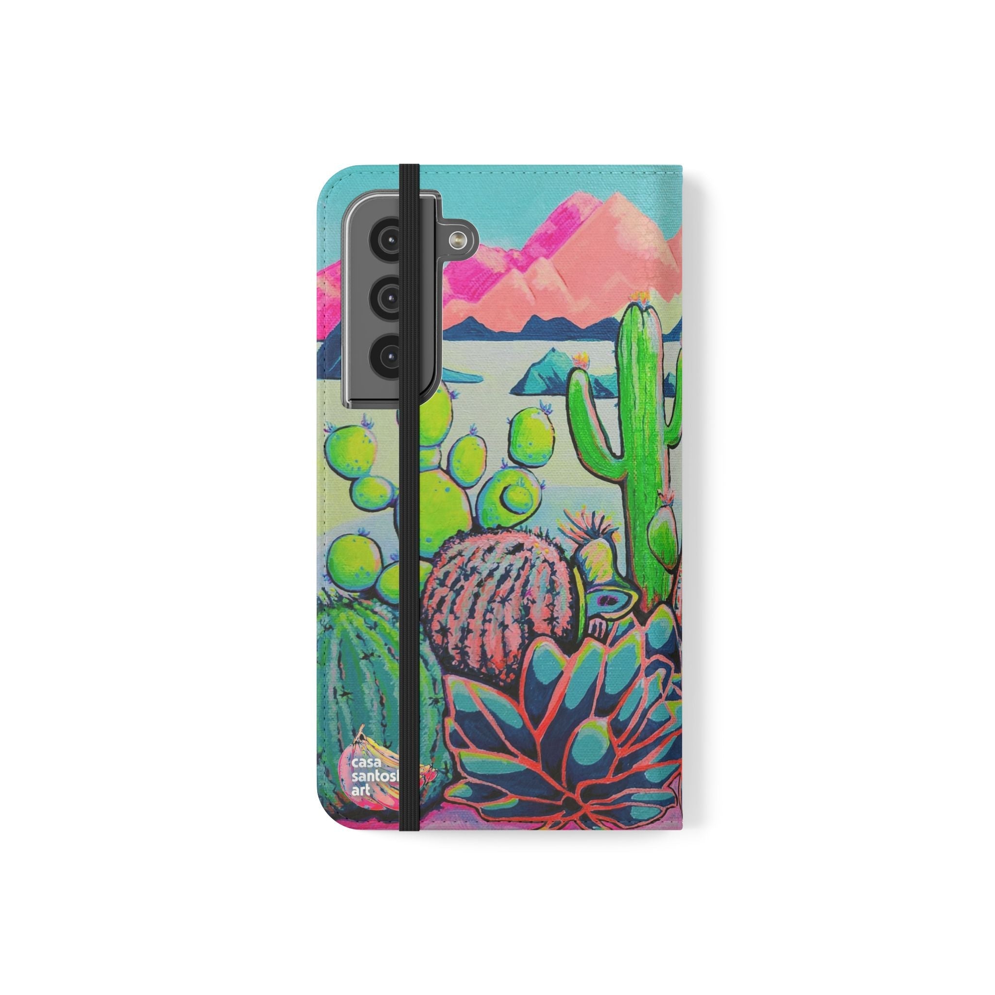 Cyclops Camel Flip Phone Case – Wallet Cover with Card Slots