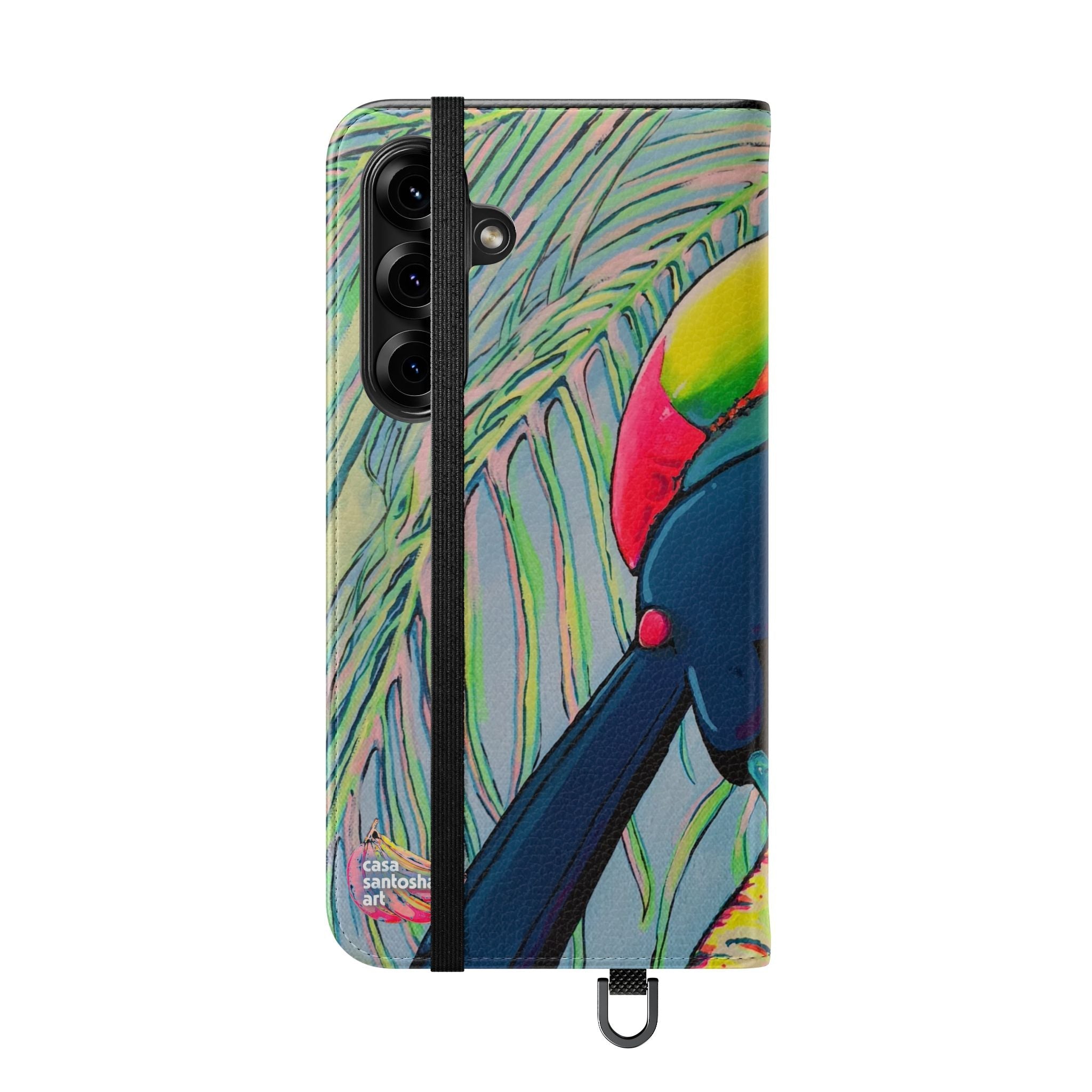 Cyclops Toucan Flip Phone Case – Wallet Cover with Card Slots