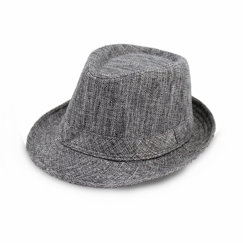 Summer Jazz Linen Straw Hat