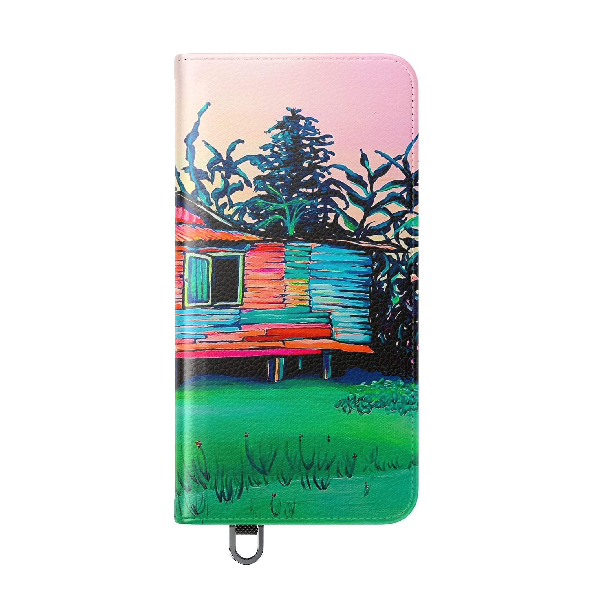 Luis Russell House Bocas Flip Phone Case – Wallet Cover with Card Slots