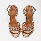 Crisscross Strappy Stiletto Heels