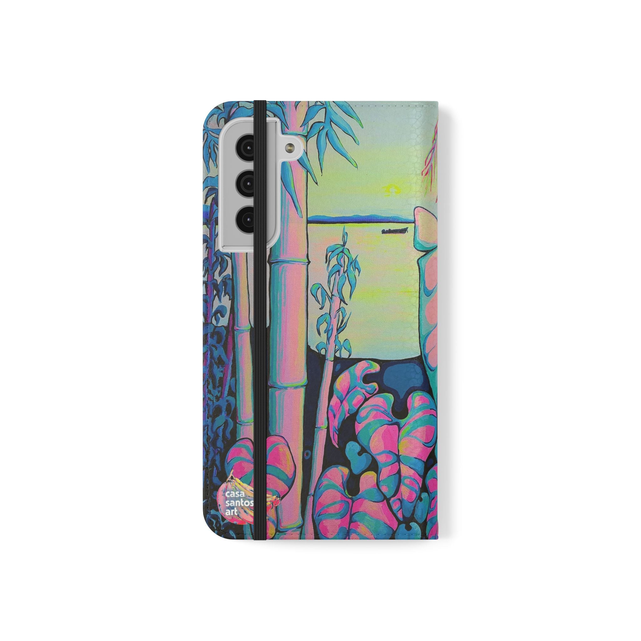 Serenity Bocas Flip Phone Case – Wallet Cover with Card Slots
