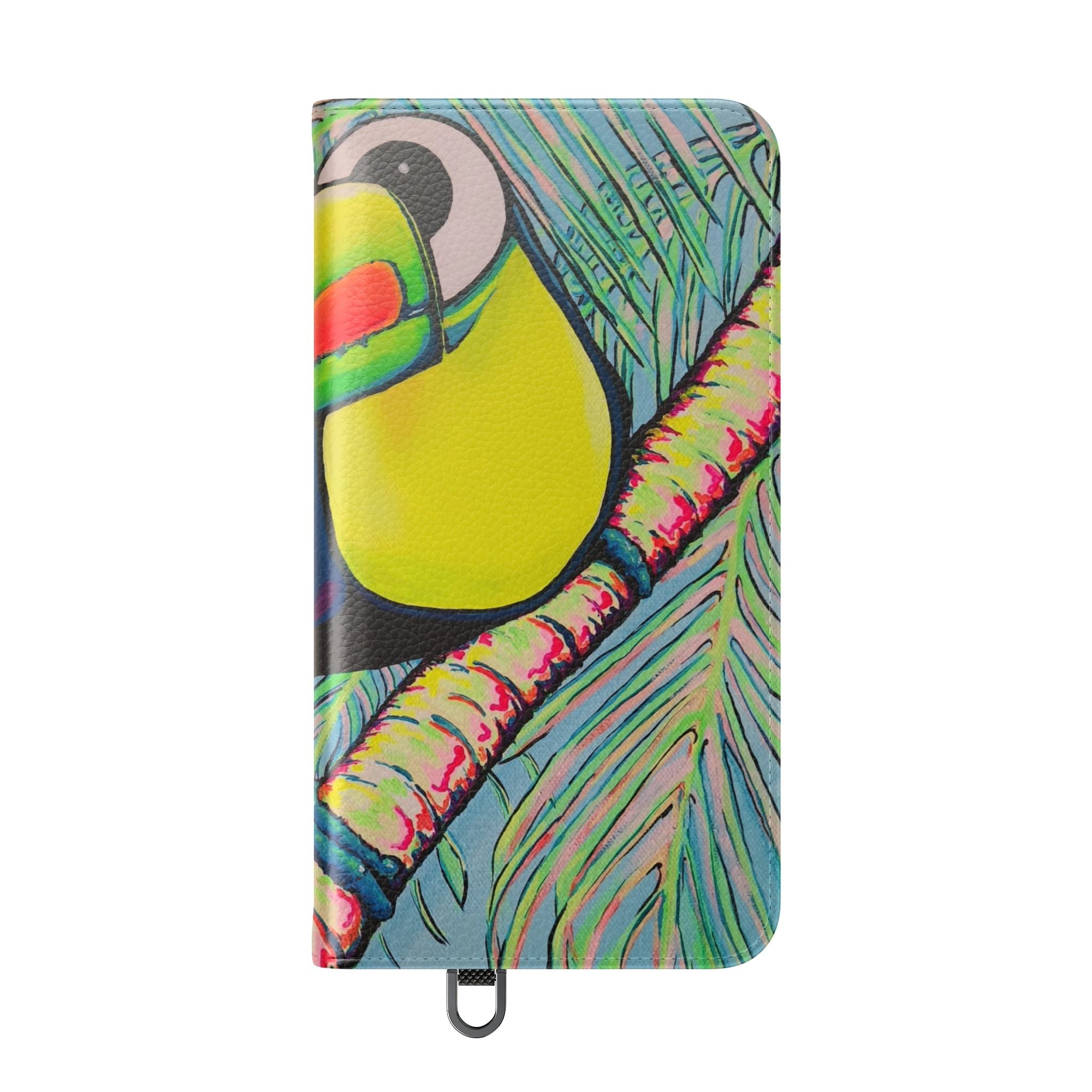Cyclops Toucan Flip Phone Case – Wallet Cover with Card Slots