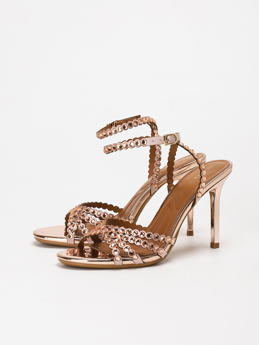 Crisscross Strappy Stiletto Heels