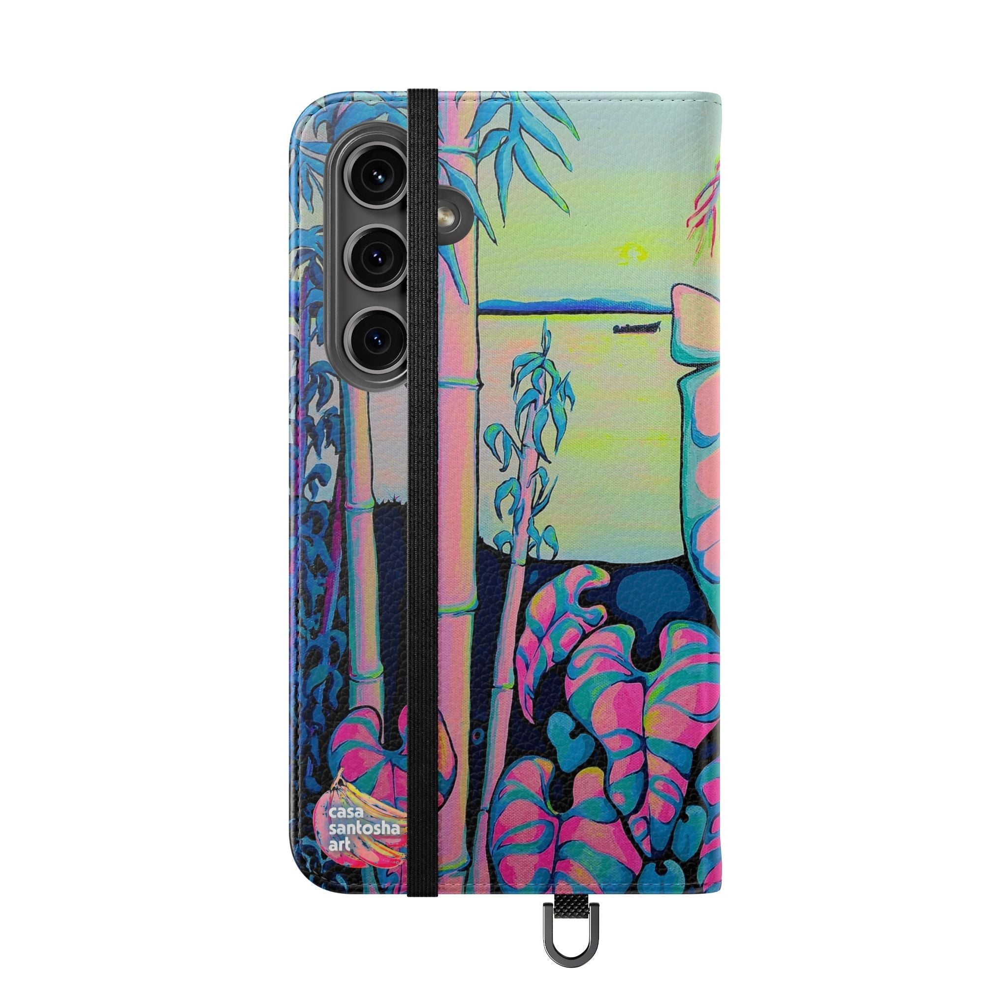 Serenity Bocas Flip Phone Case – Wallet Cover with Card Slots