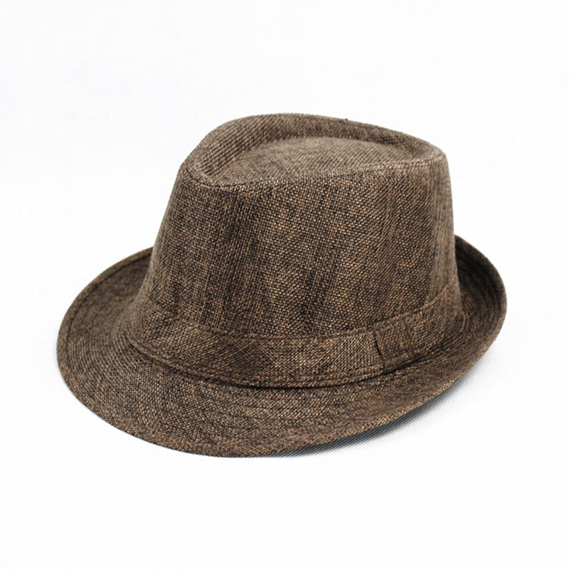 Summer Jazz Linen Straw Hat