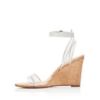 Clear and Wood Grain Wedges