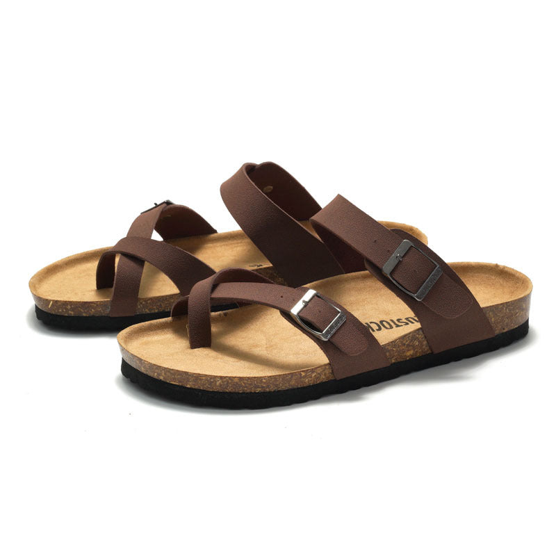 Natural Cork Footbed Sandals