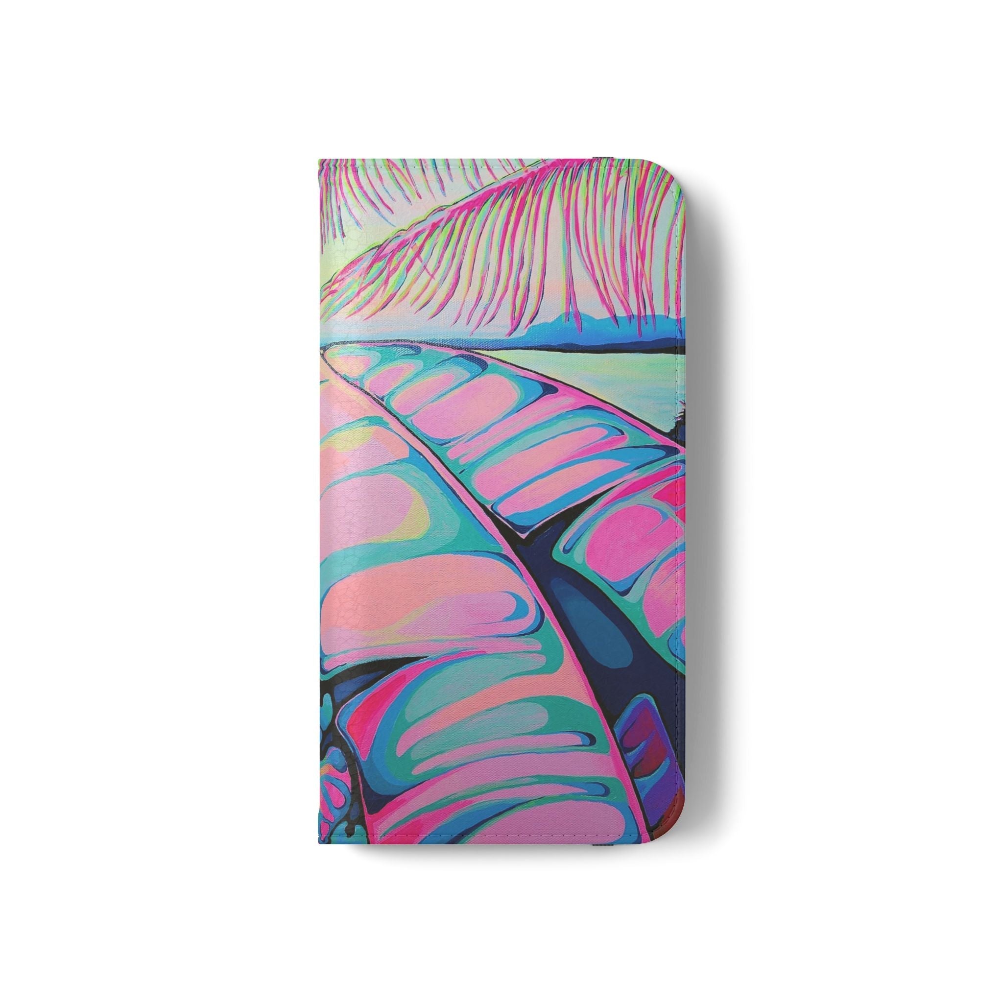 Serenity Bocas Flip Phone Case – Wallet Cover with Card Slots