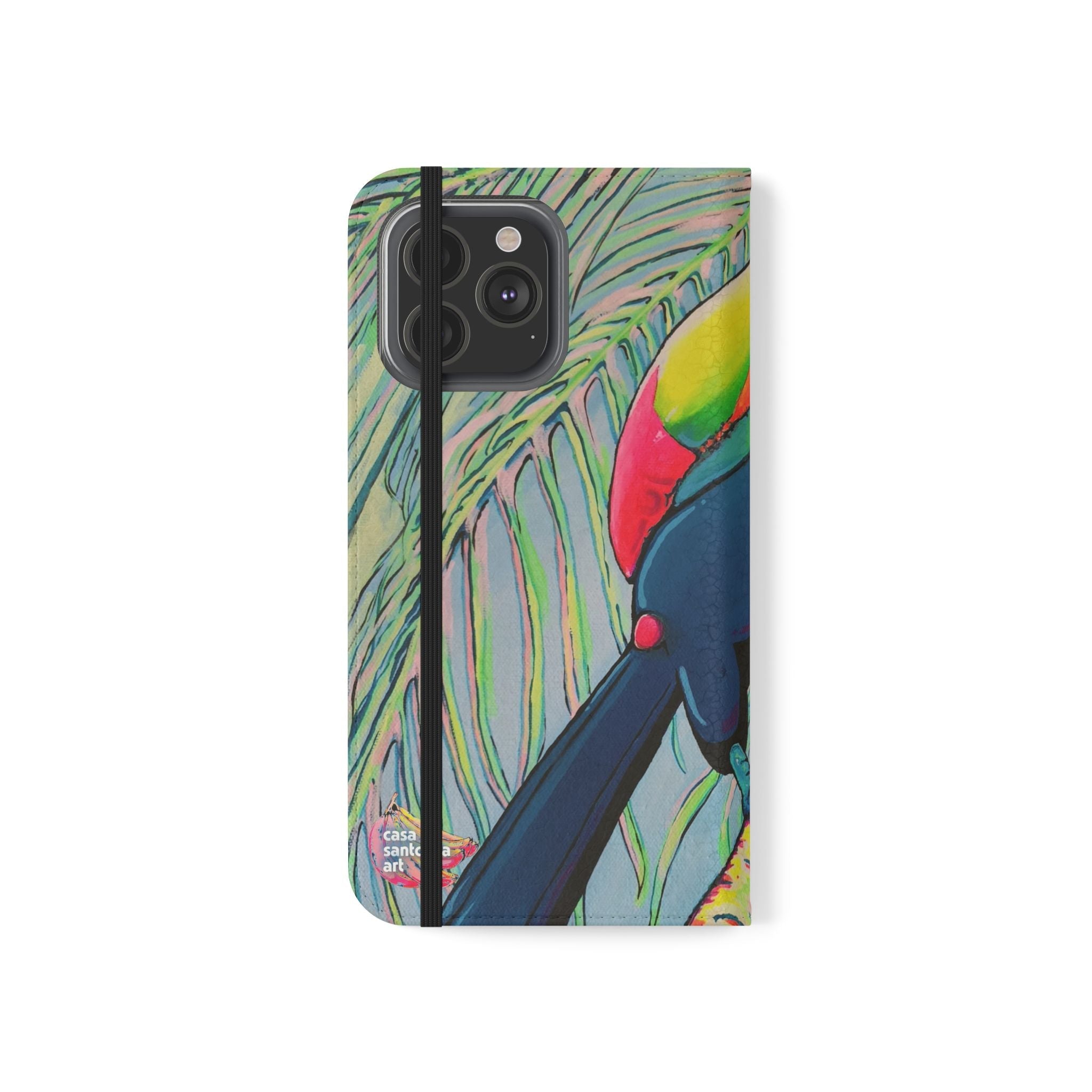 Cyclops Toucan Flip Phone Case – Wallet Cover with Card Slots