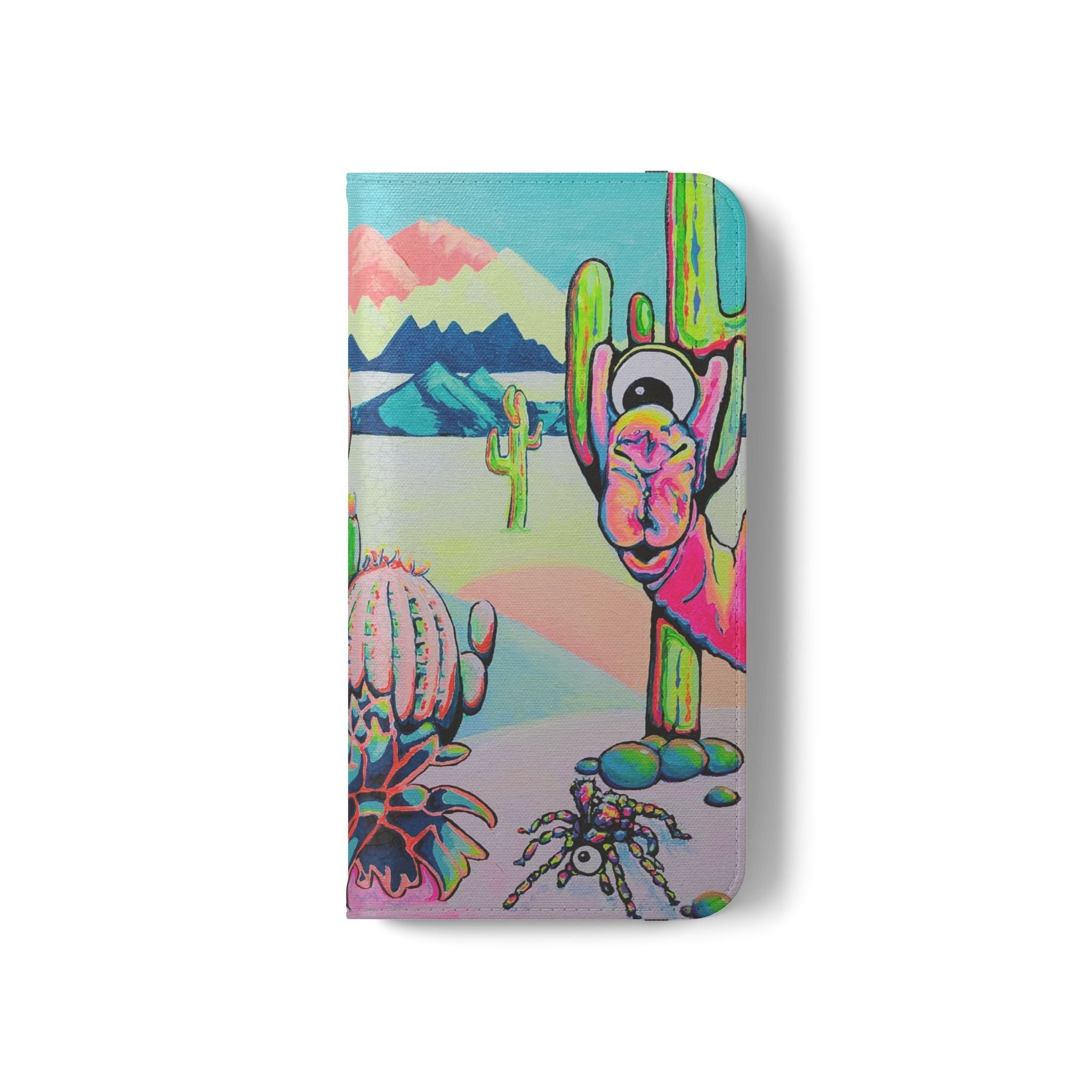 Cyclops Camel Flip Phone Case – Wallet Cover with Card Slots