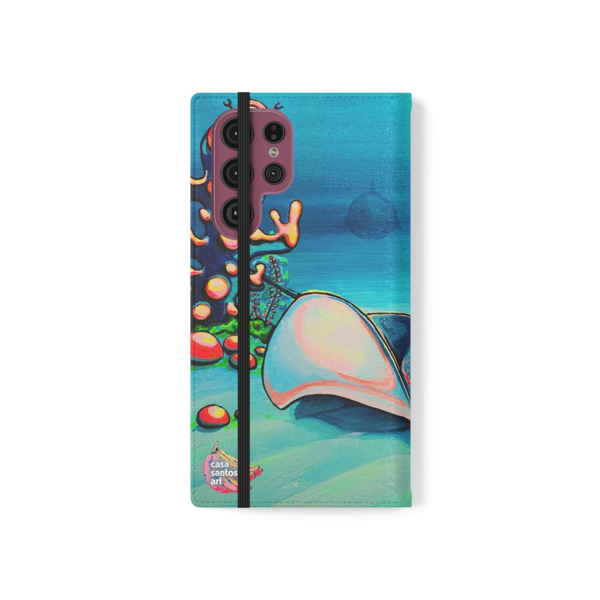 Cyclops Stingray Flip Phone Case – Wallet Cover with Card Slots