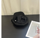 Bear Ears Suede Fleece Hat