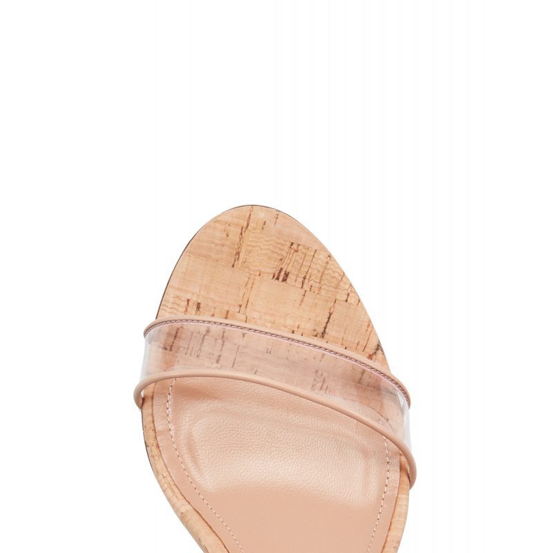 Clear and Wood Grain Wedges