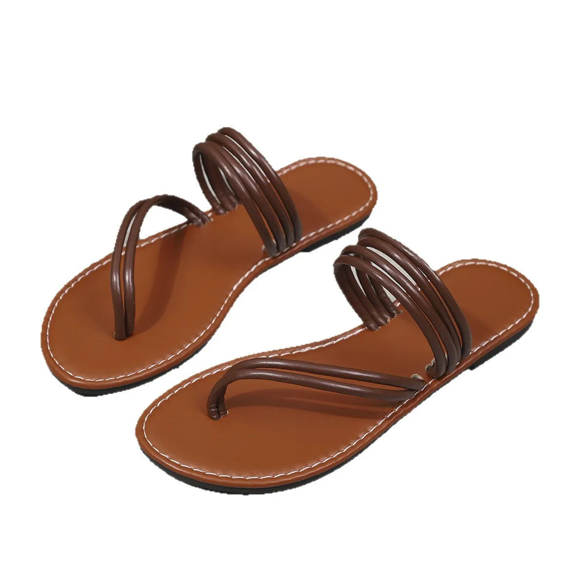 Strappy Flat Sandals