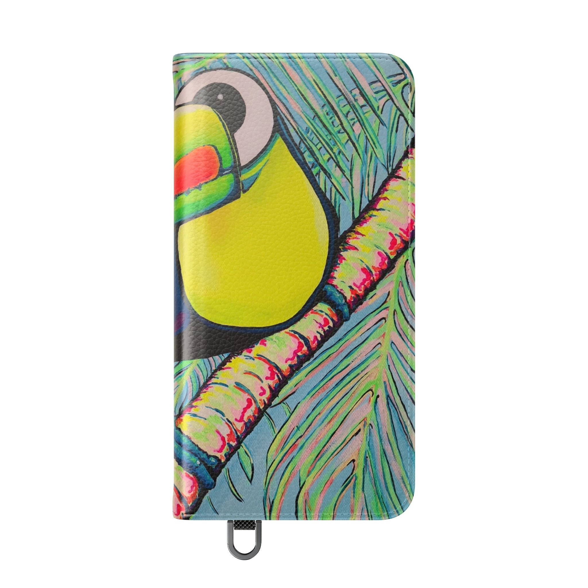 Cyclops Toucan Flip Phone Case – Wallet Cover with Card Slots