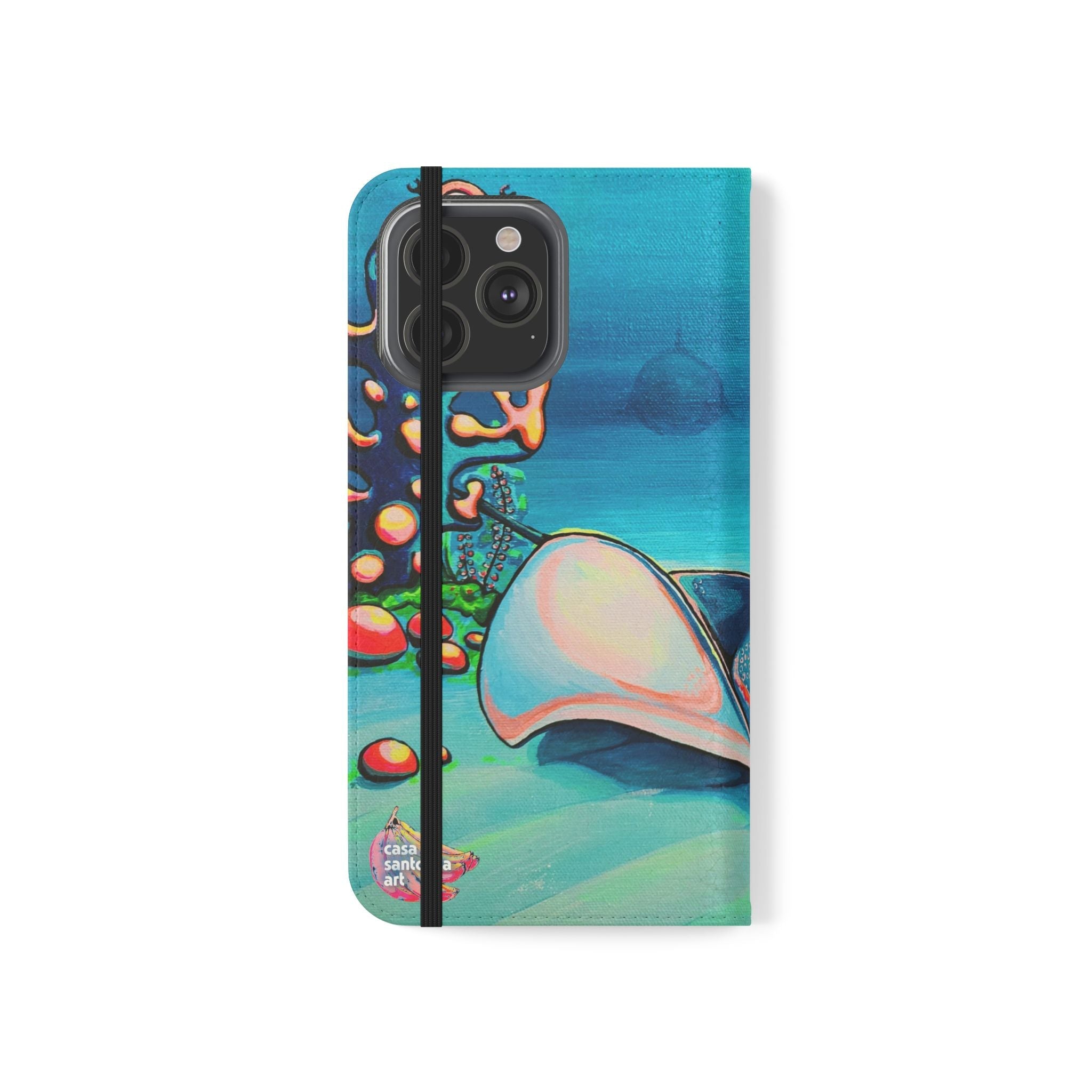 Cyclops Stingray Flip Phone Case – Wallet Cover with Card Slots