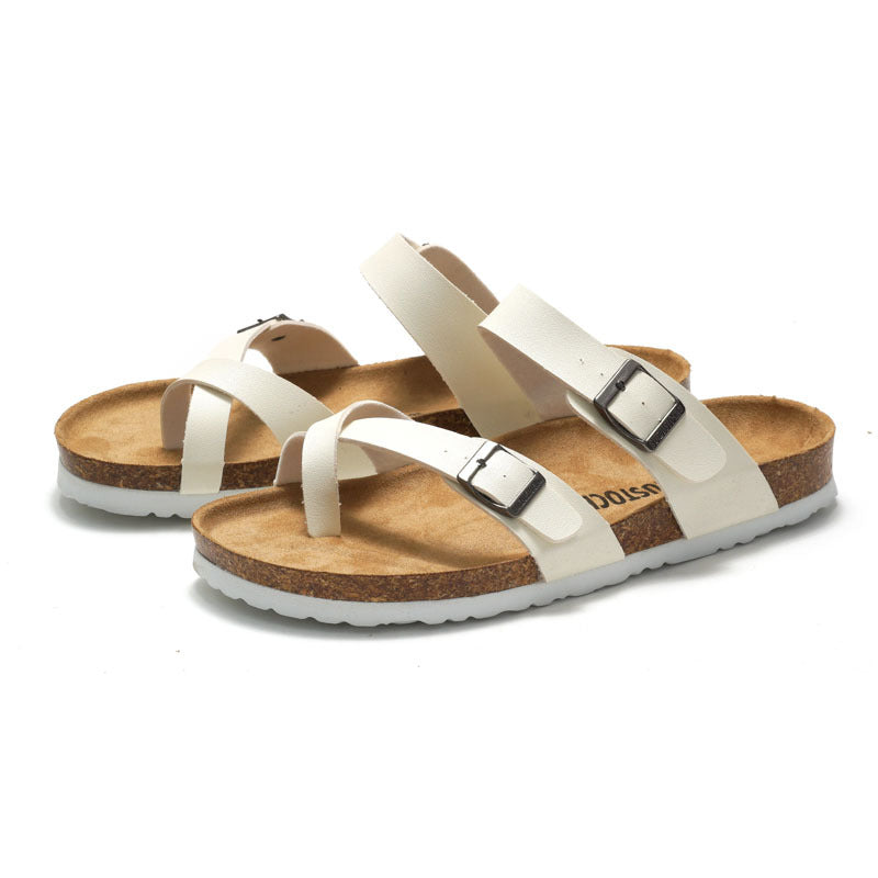 Natural Cork Footbed Sandals
