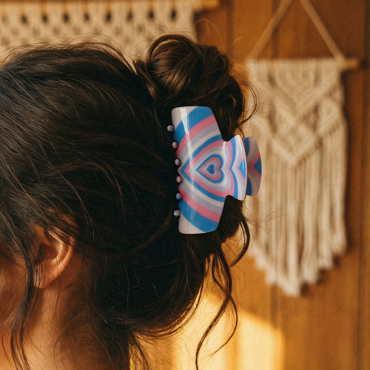 Gift Box with 70s Hair Claws Set of 5