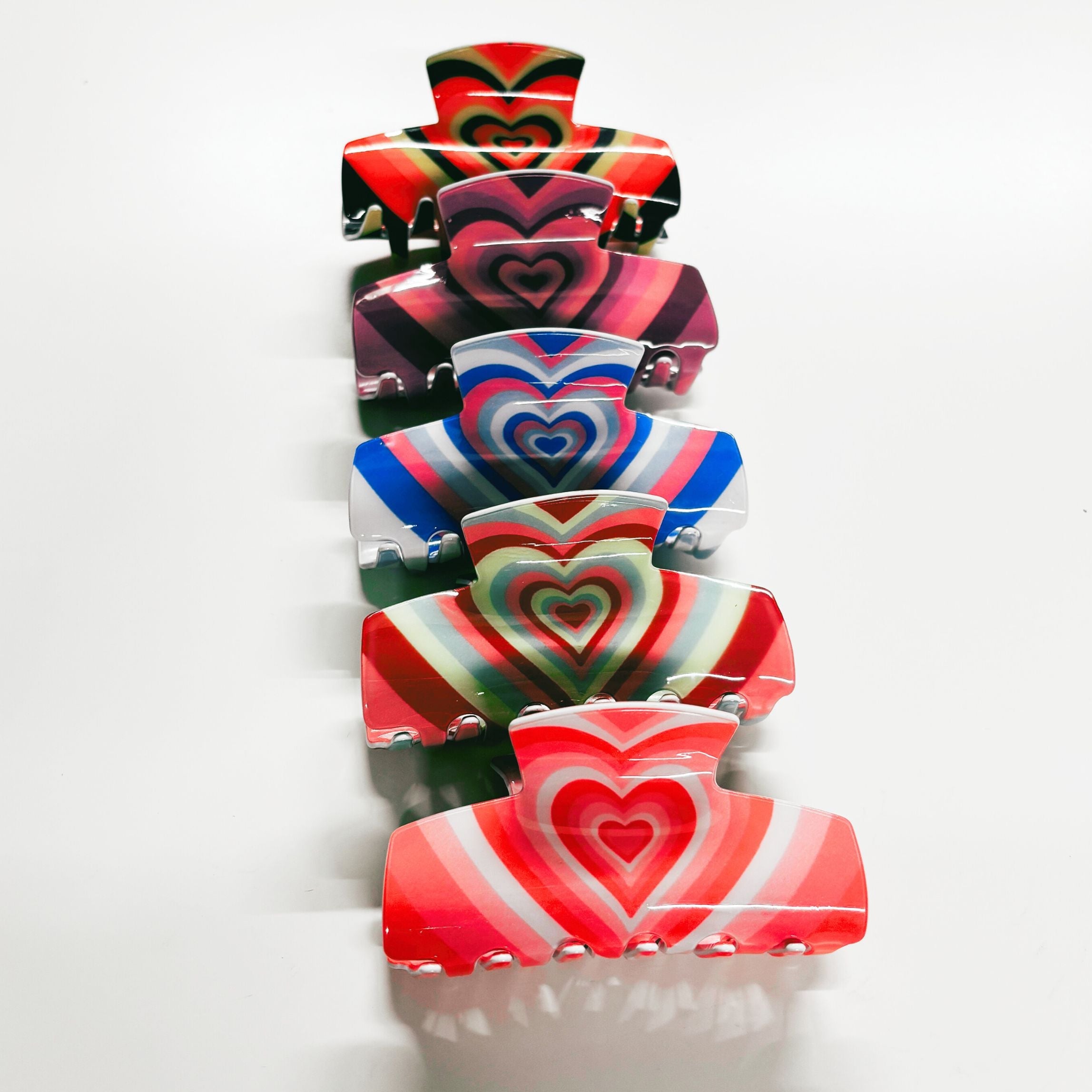 Gift Box with 70s Hair Claws Set of 5