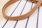 Round Straw Beach Bag