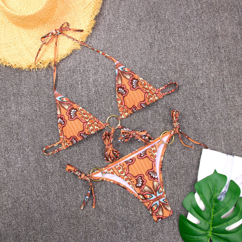 Three Ring Strappy Bikini