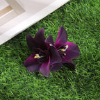 Gladiolus Flowers Small Hair Clip