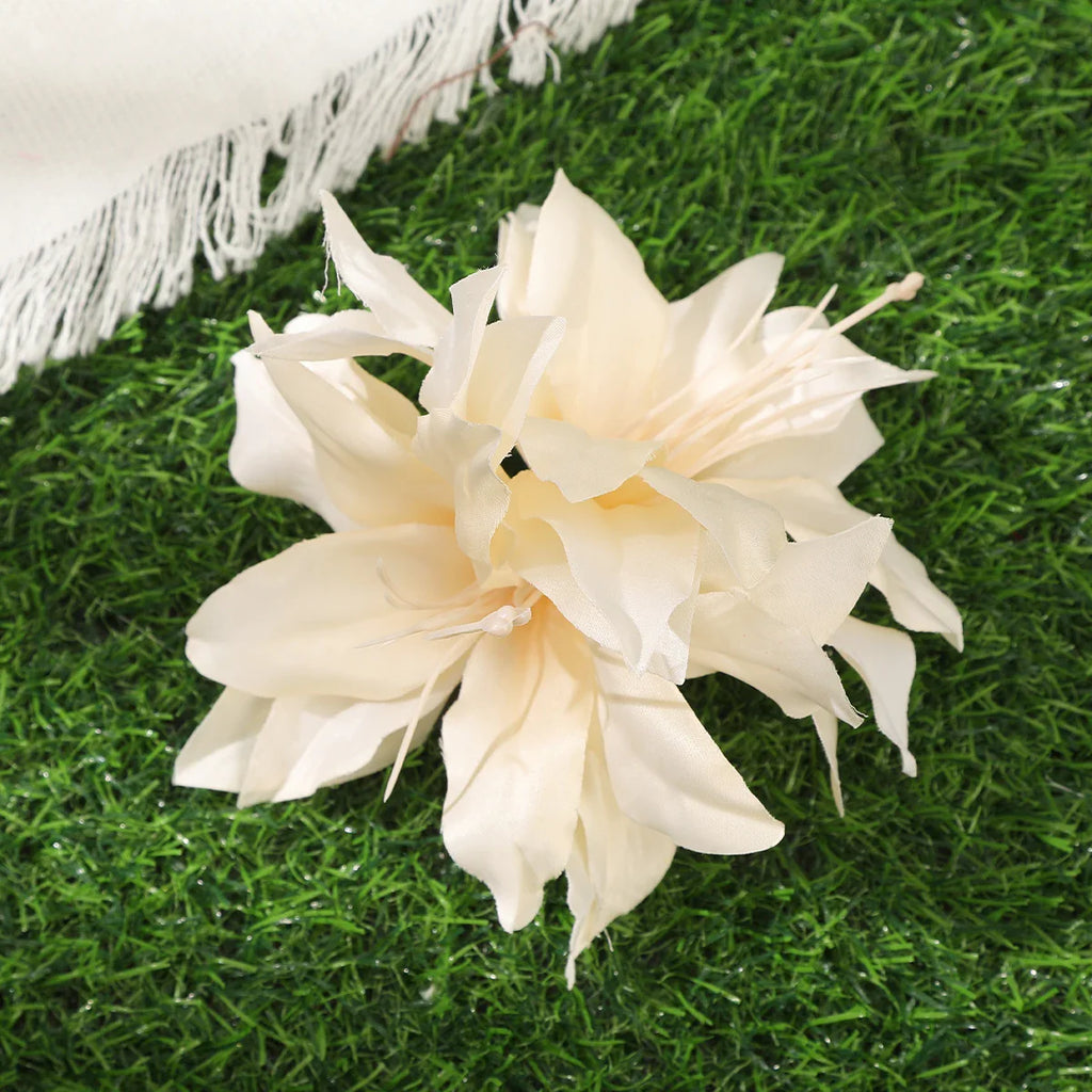 Gladiolus Flowers Small Hair Clip