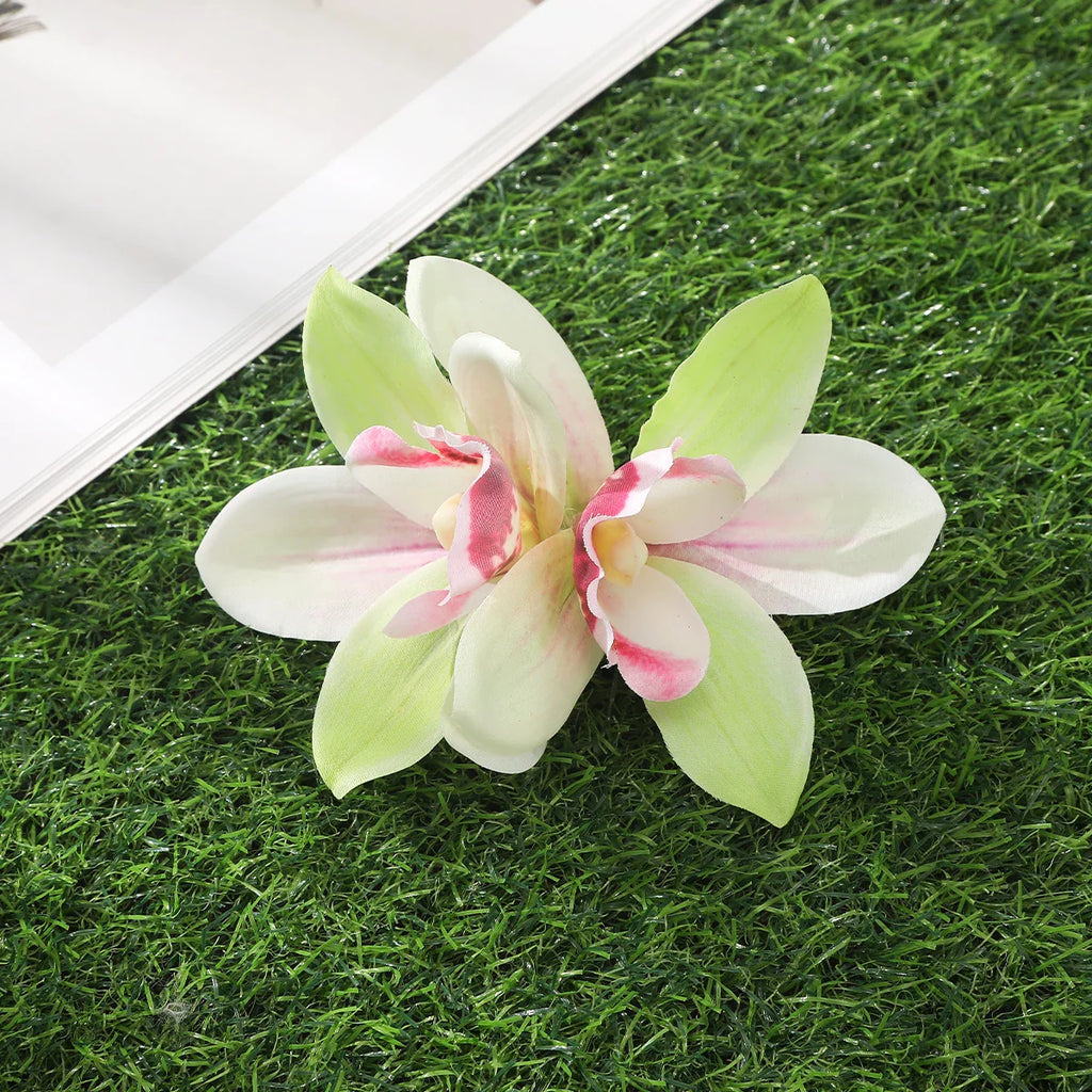 Gladiolus Flowers Small Hair Clip