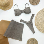 Melia Three Piece Vacation Swimsuit with Cover Up