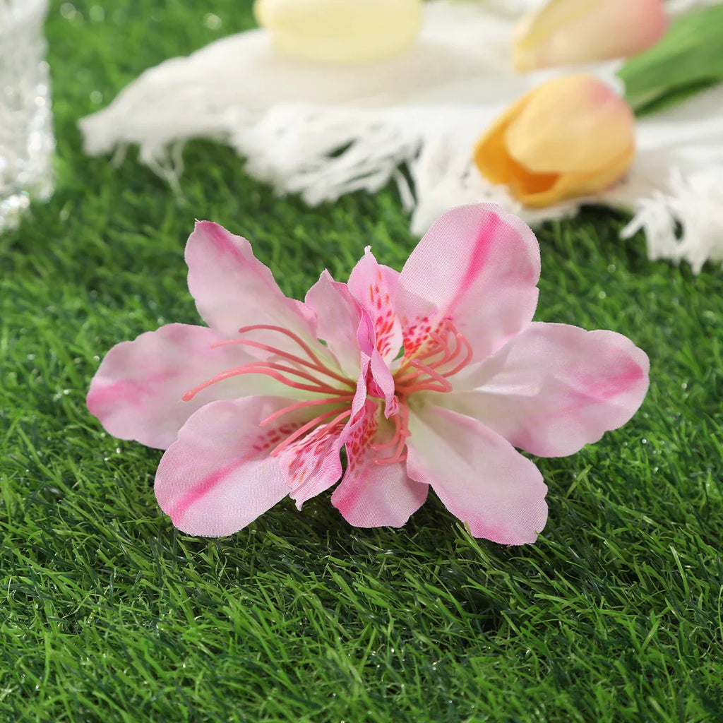 Gladiolus Flowers Small Hair Clip