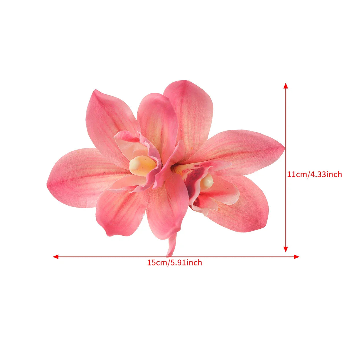 Gladiolus Flowers Small Hair Clip