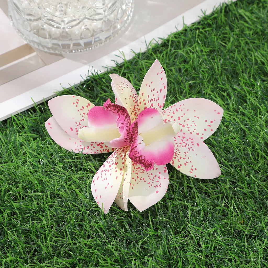 Gladiolus Flowers Small Hair Clip