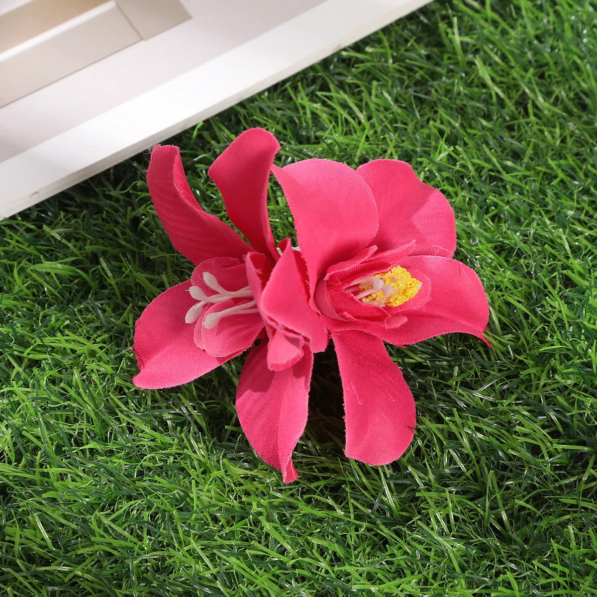 Gladiolus Flowers Small Hair Clip