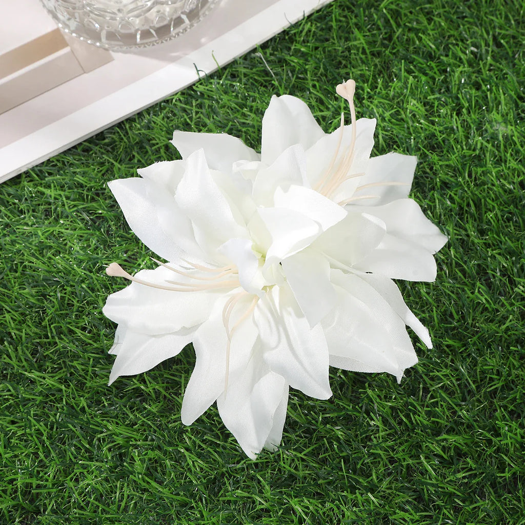 Gladiolus Flowers Small Hair Clip